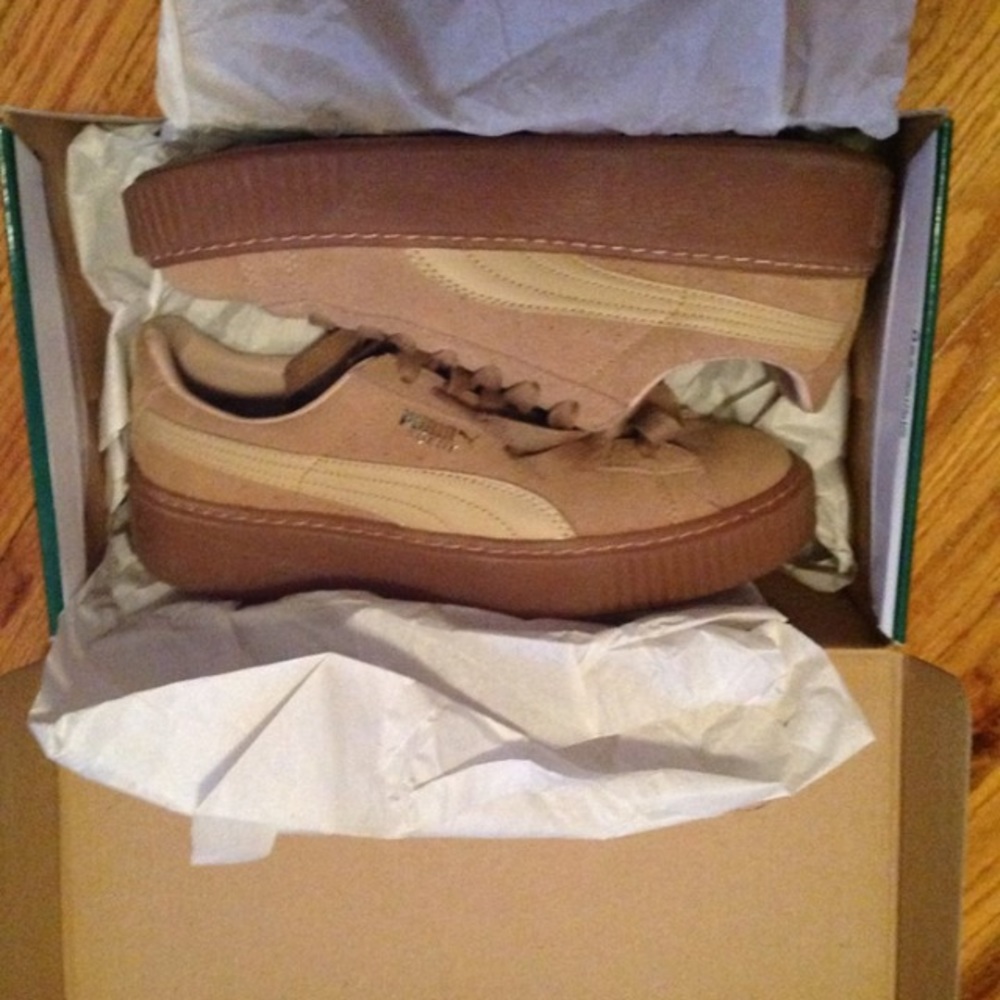 Tan Kylie Jenner Puma Creepers
